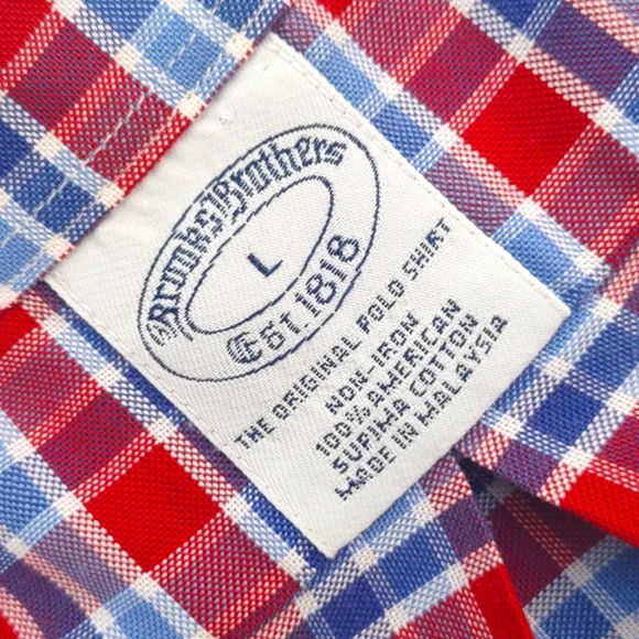 Brooks Brothers Original Polo Shirt Pure American Supima Cotton